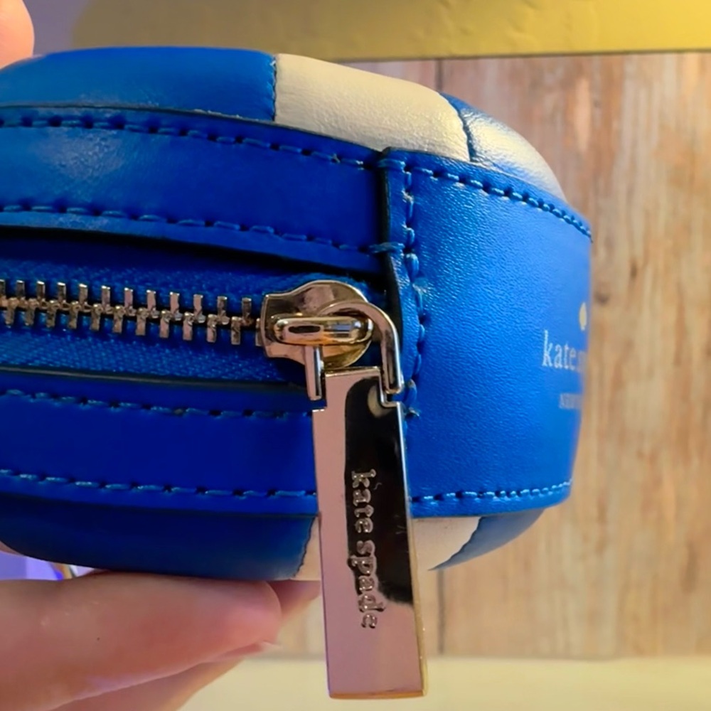 Kate Spade Novelty Coin Purse Accessory Keychain Bag Charm #K7159 - EUC - Picture 12 of 17